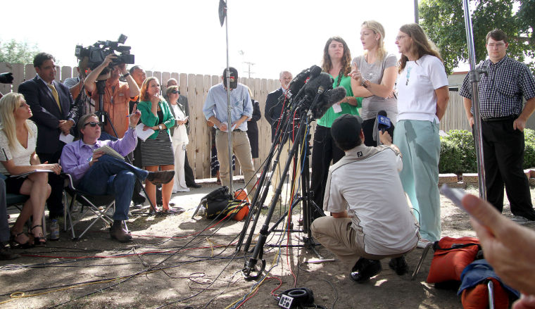Victims' families give statements